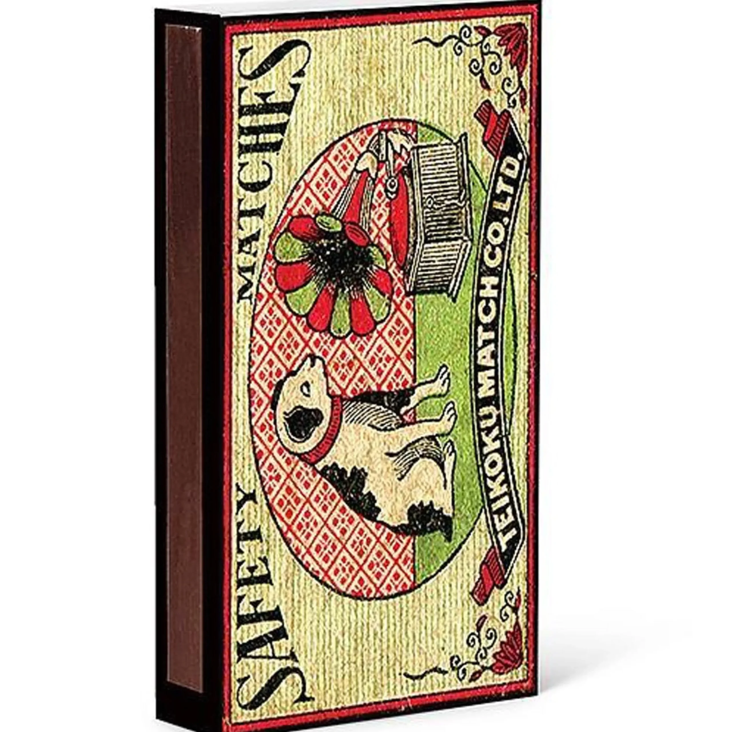 Vintage Gramophone Box Of Matches