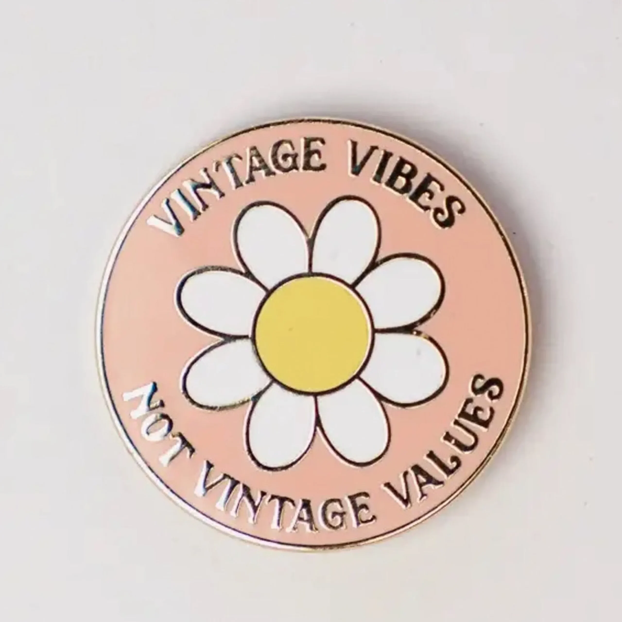 Vintage Vibes Enamel Pin