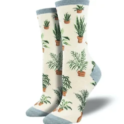 Women's Home Grown Socks Ivory Heather
