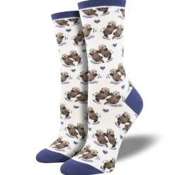 Women's Significant Otter Socks White