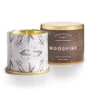Woodfire Candle Demi Tin